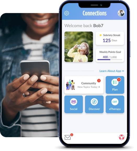 connections smartphone app user